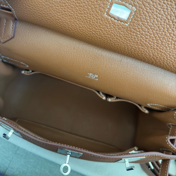 Hermes Jypsiere 28 in Gold Clemence with PHW - Picture 10 of 13